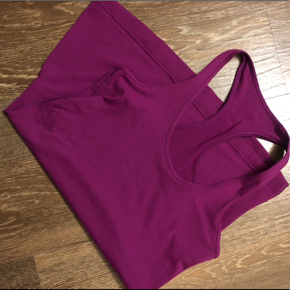 PURPLE LULULEMON TANK